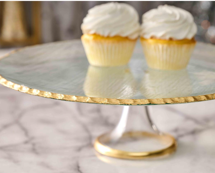 Gold Edge Cake Stand