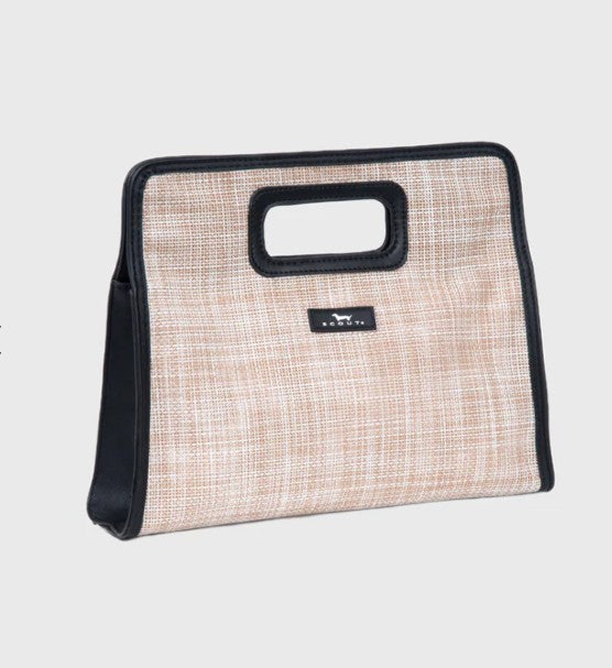 Sunset Clutch- Sand Woven