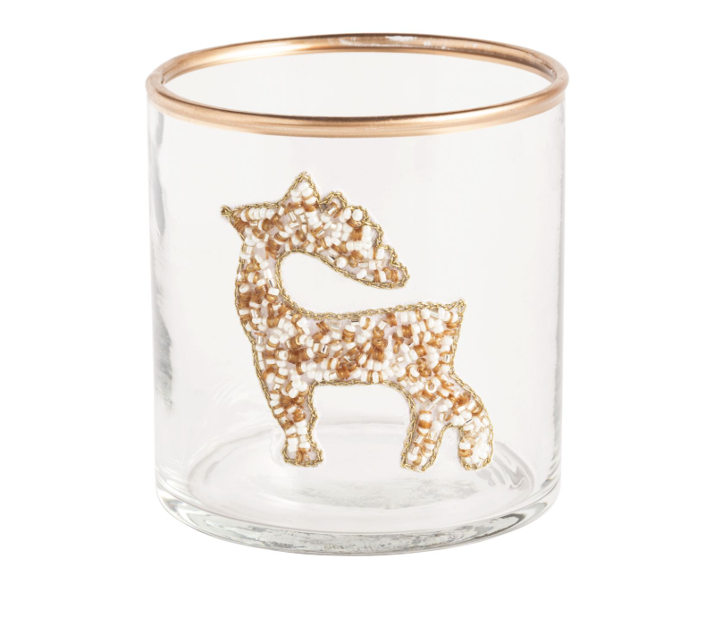 Beaded Tea Light Holder