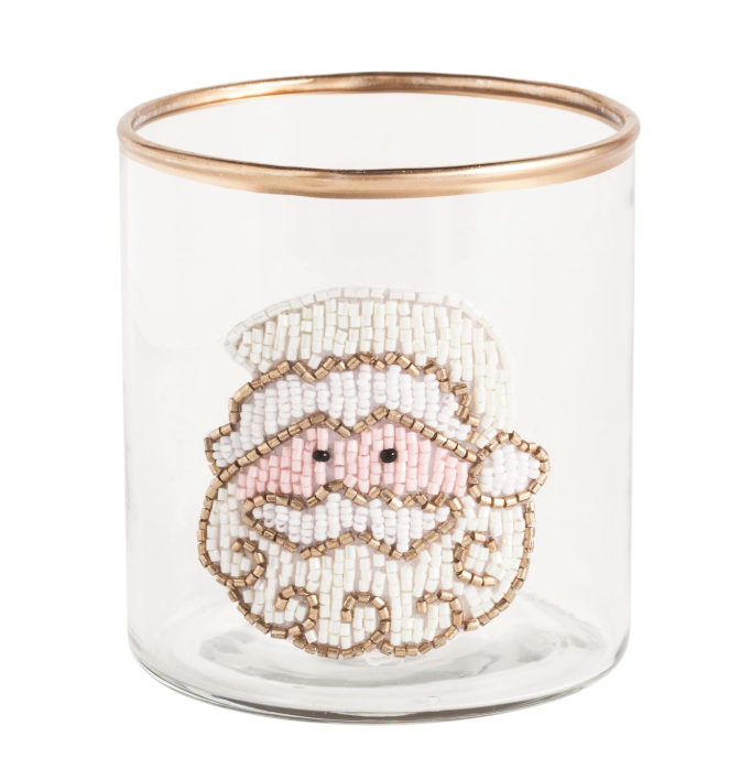 Beaded Tea Light Holder