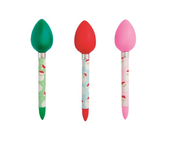 Christmas Bulb Light-Up Pens