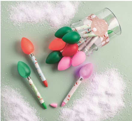 Christmas Bulb Light-Up Pens