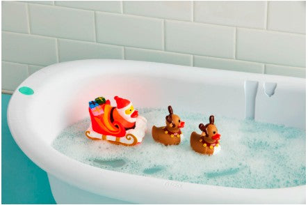 Santa & Reinducks Bath Toy