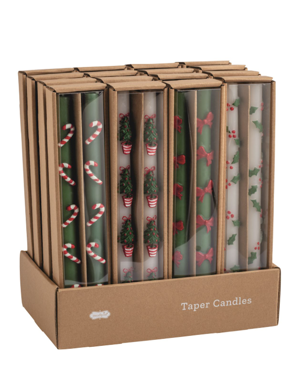 Christmas Taper Candle Sets