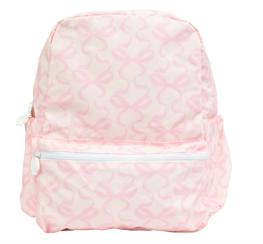 Bows on Pink Backpack