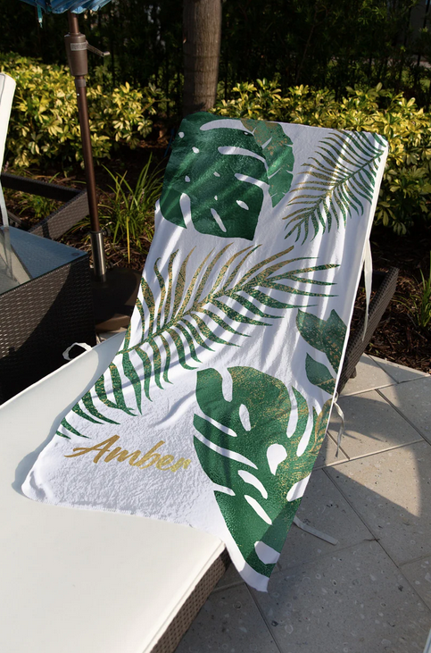 Palm Leaf Towel