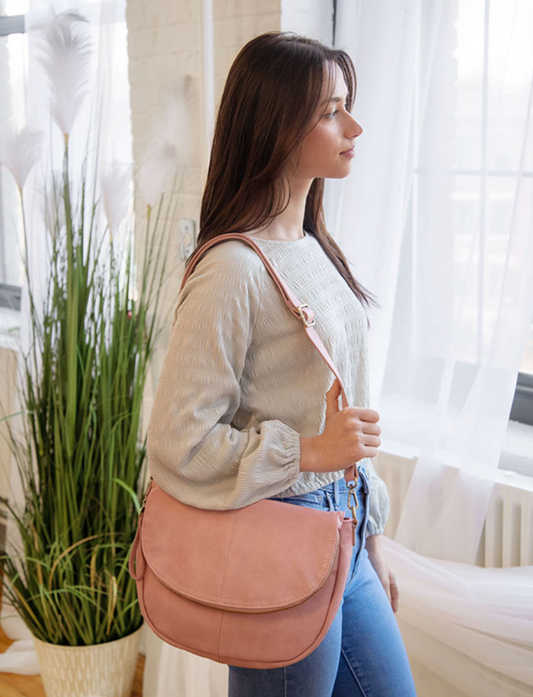 Joy Susan Selma Saddle Crossbody