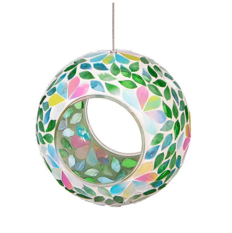 Mosaic Circle Birdfeeder