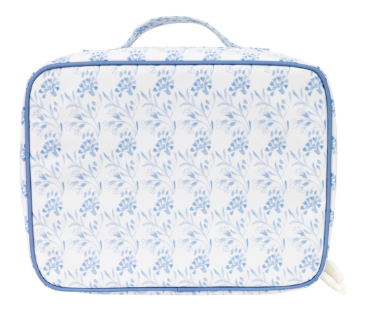 Navy Floral Lunch Box