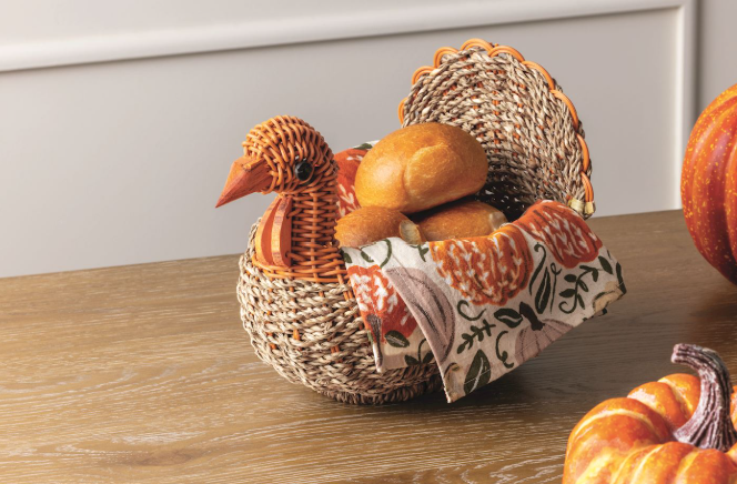 Turkey Basket & Towel Set