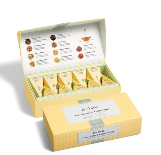 Tea Forté Petite Presentation Box Tea Tasting Assortment
