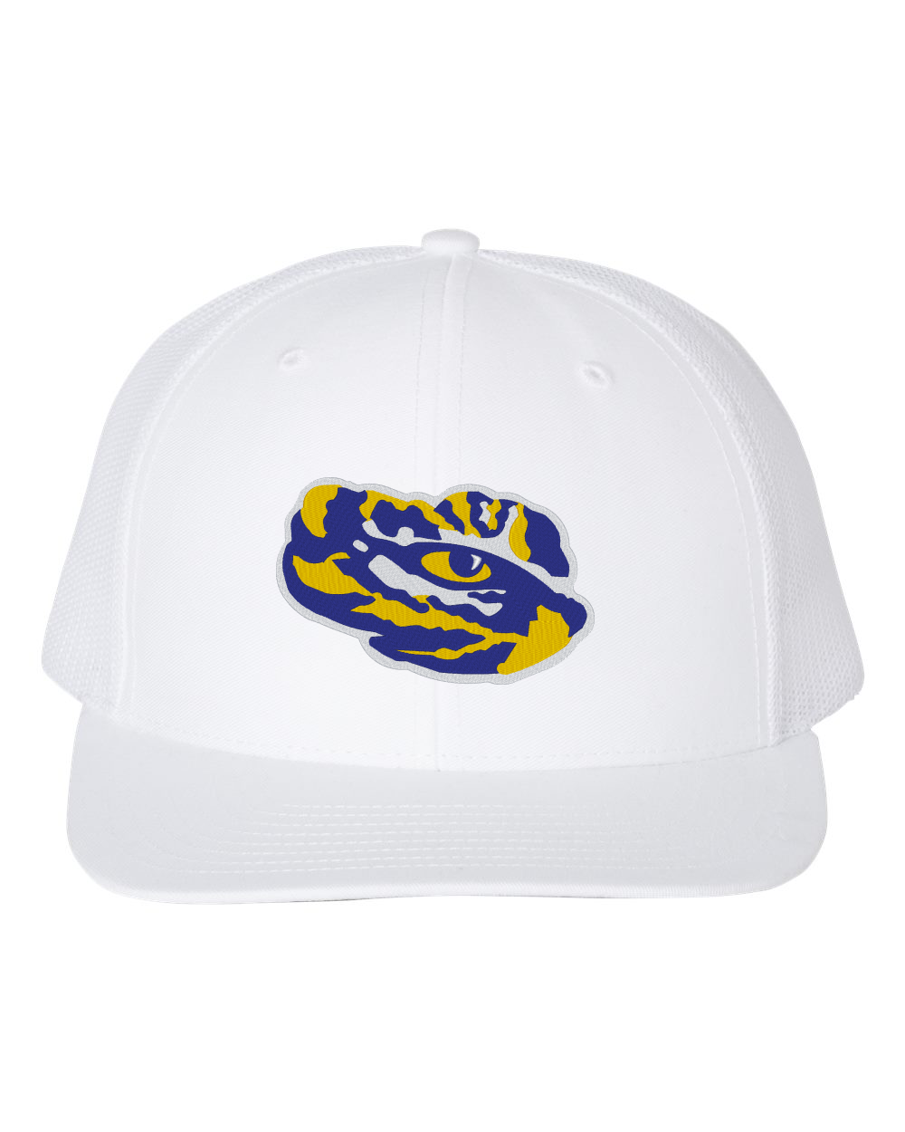 Tiger Eye Embroidered Trucker Cap
