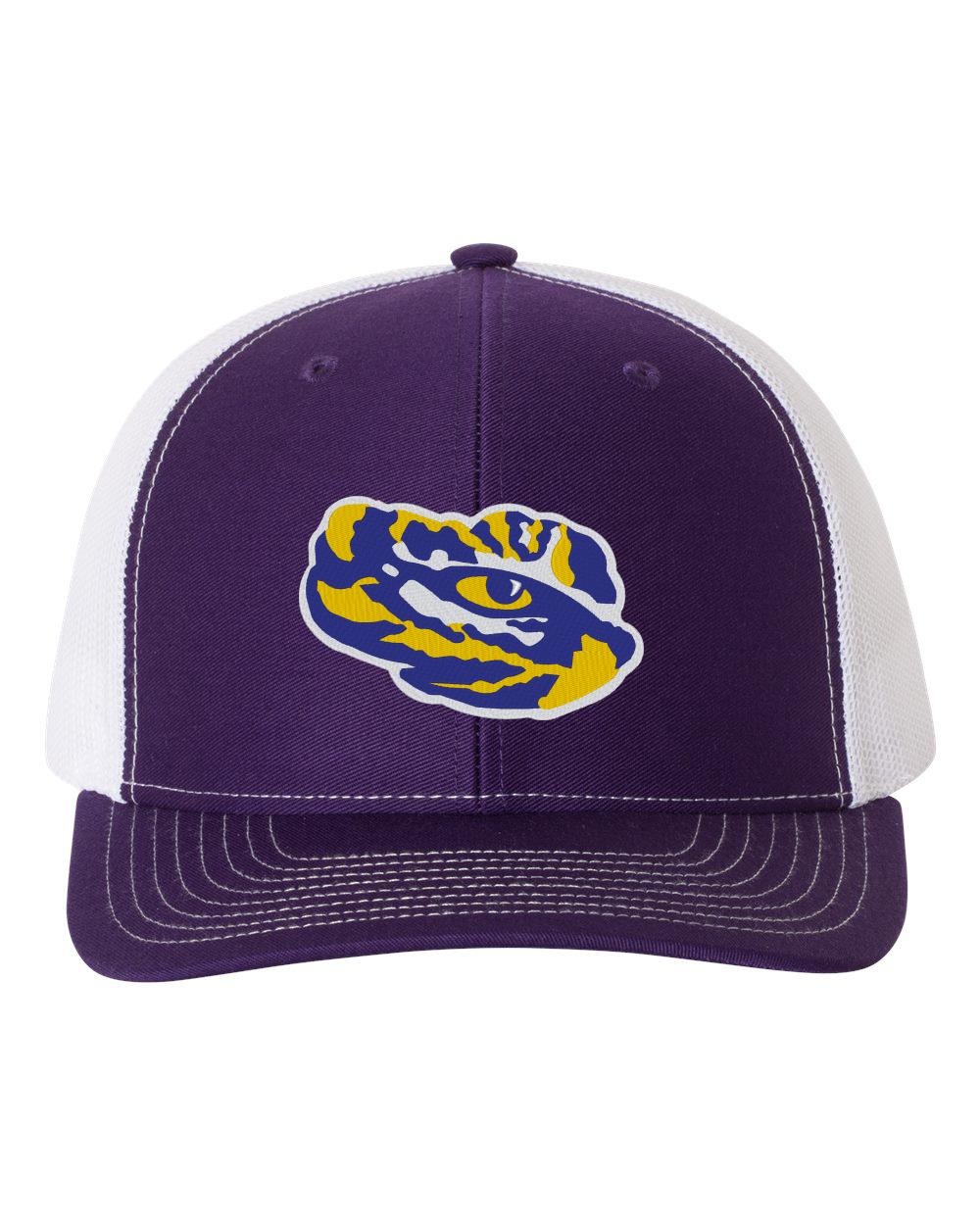 Tiger Eye Embroidered Trucker Cap