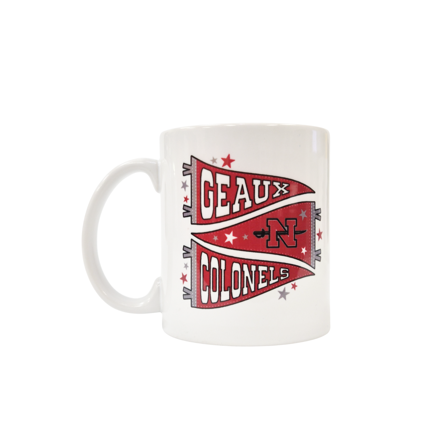 Geaux Colonels Pennant Flag Coffee Mug