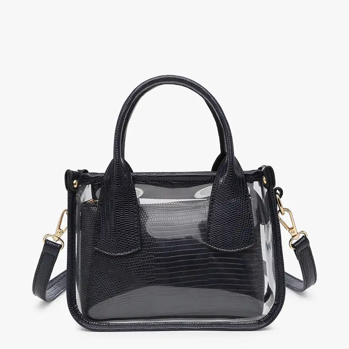 Stacey Clear Satchel w/ Inner Bag