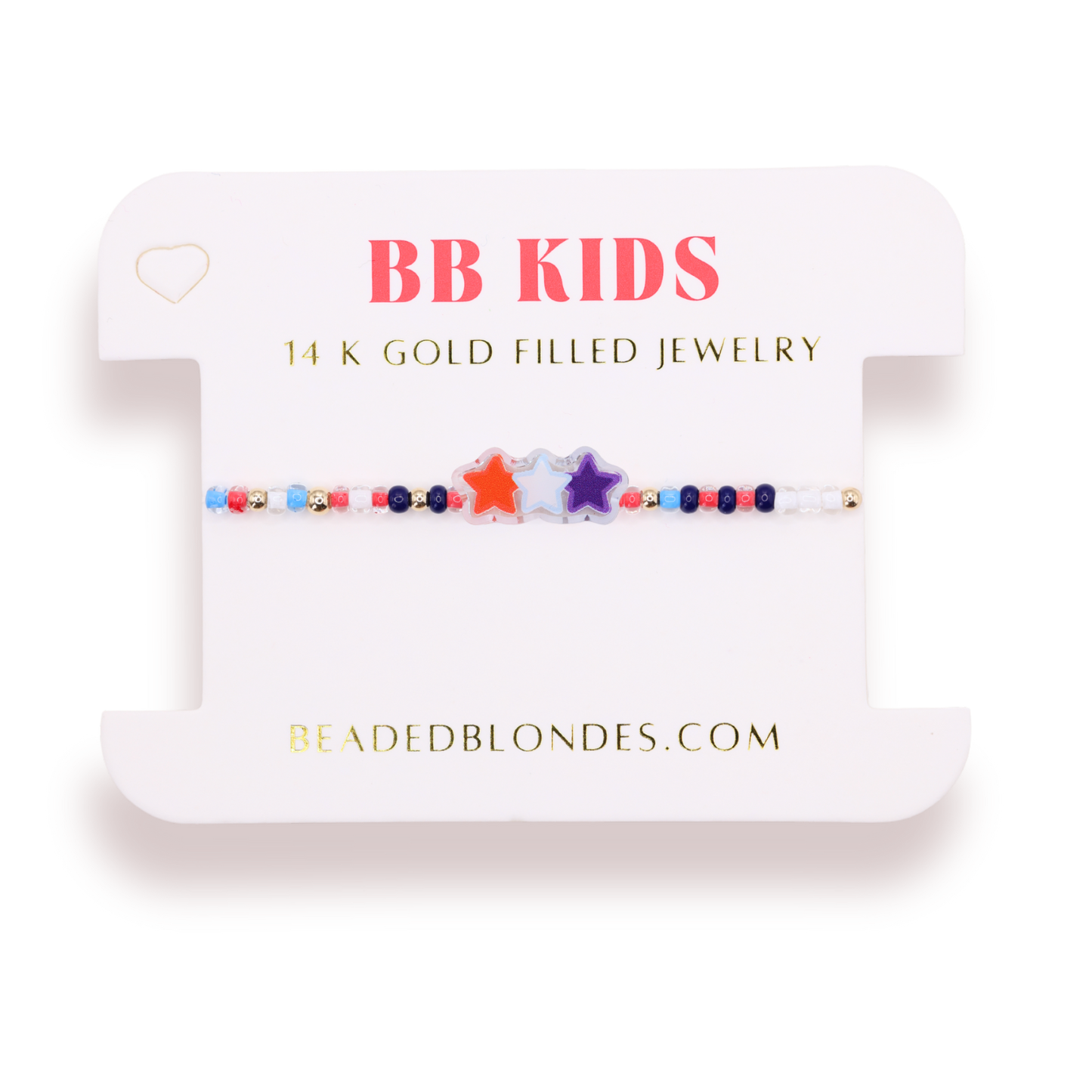 Stars Bracelet on Color (Kids Size)
