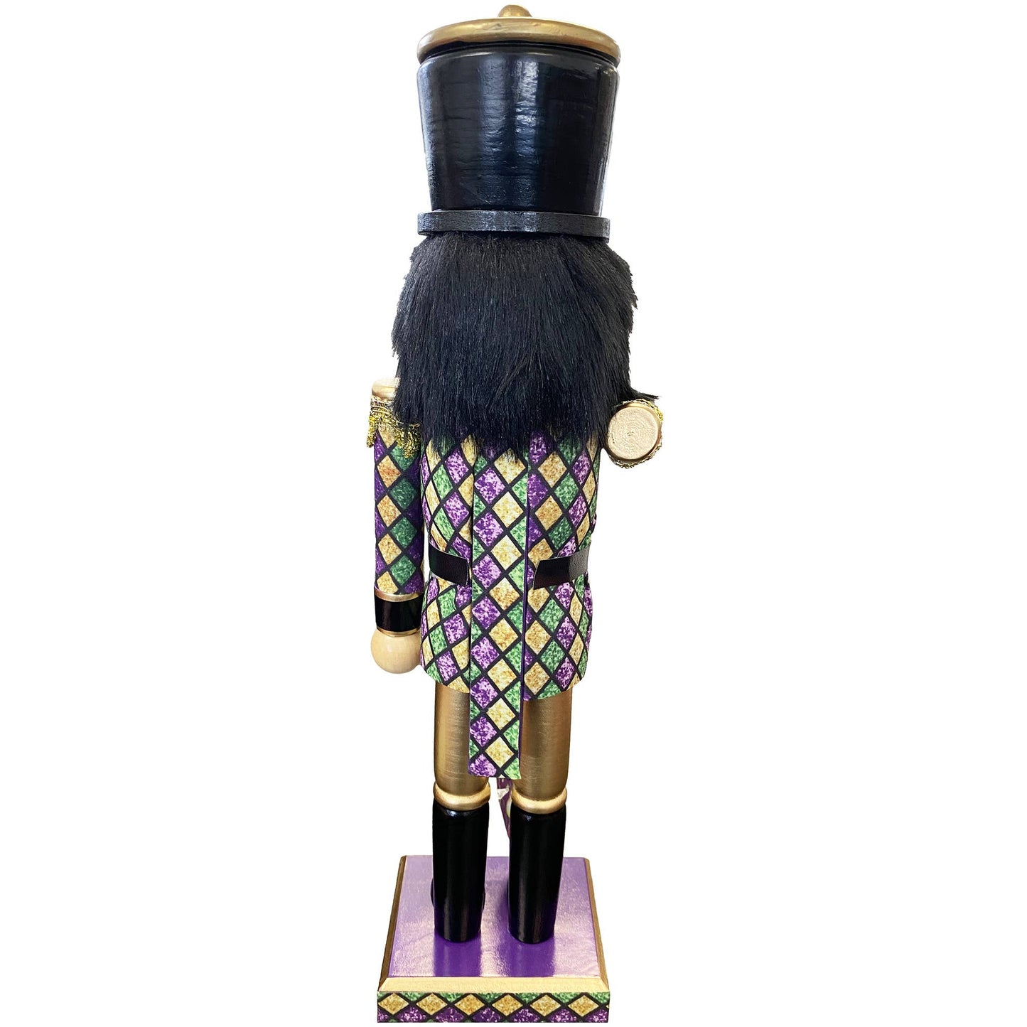 14" Mardi Gras Bugler Nutcracker