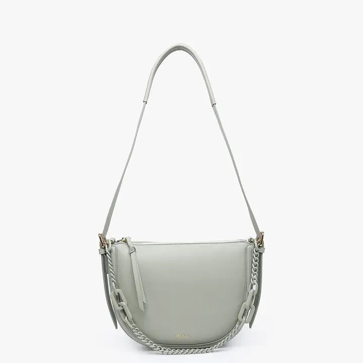 Delhi Chain Saddle Crossbody Bag