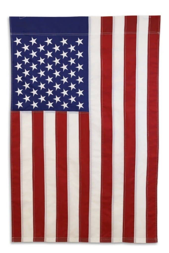 USA Embroidered Garden Flag 28.5x43.5in