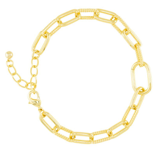 Amanda Blu Gold Pippa Add a Charm Bracelet
