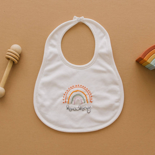Rainbow Baby Bib by Luna & Arlo