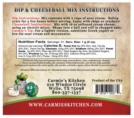 Artichoke Parmesan Dip