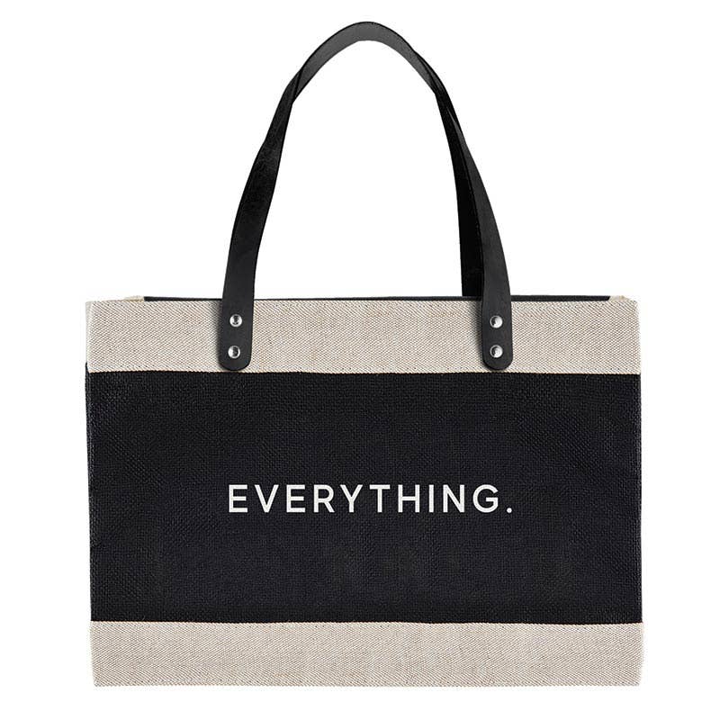 Large Black Market Tote - Everything