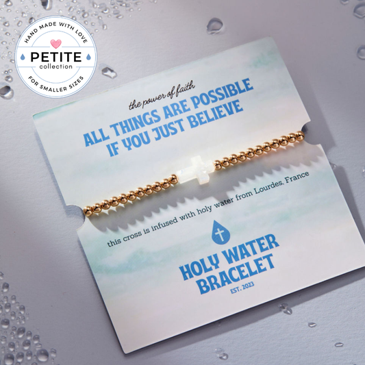 Holy Water Bracelet: Cross