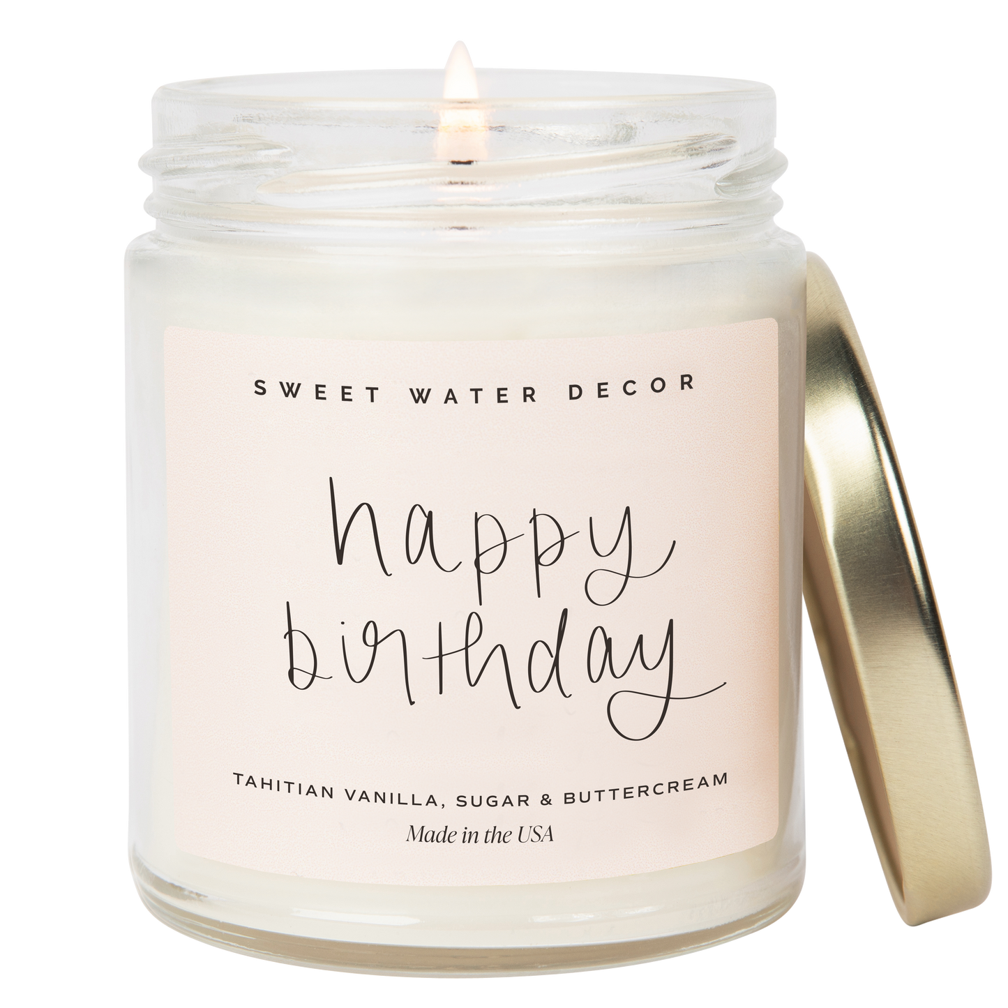 Happy Birthday Candle | Vanilla Buttercream