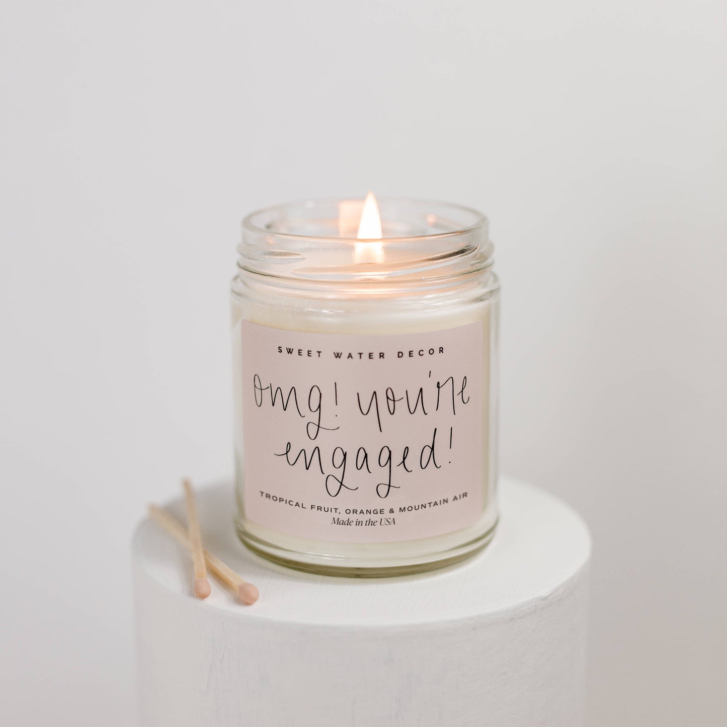 OMG! You're Engaged! Candle | Tropical Fruits & Sugared Citrus