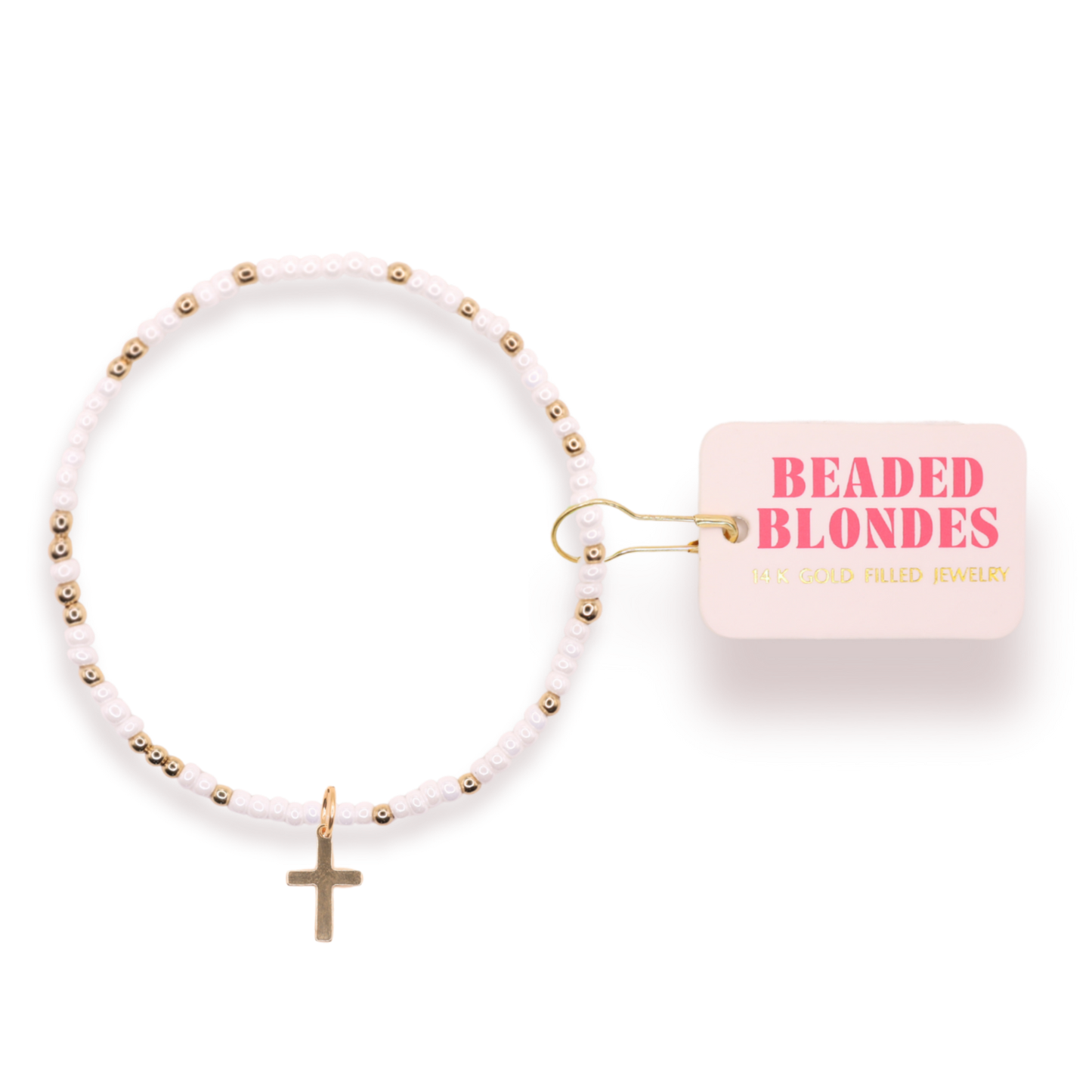 Cross Charm Bracelet