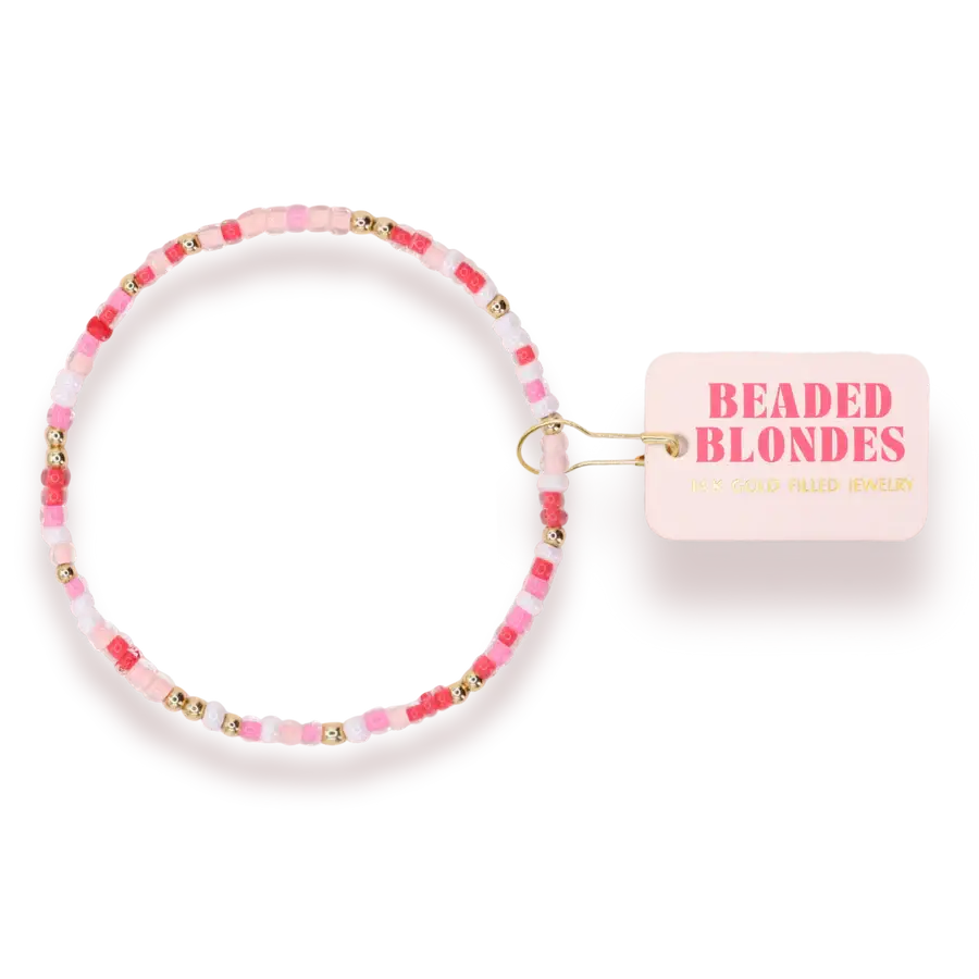 Sweet Tart Sprinkle Bracelet: Standard 6.75 inch