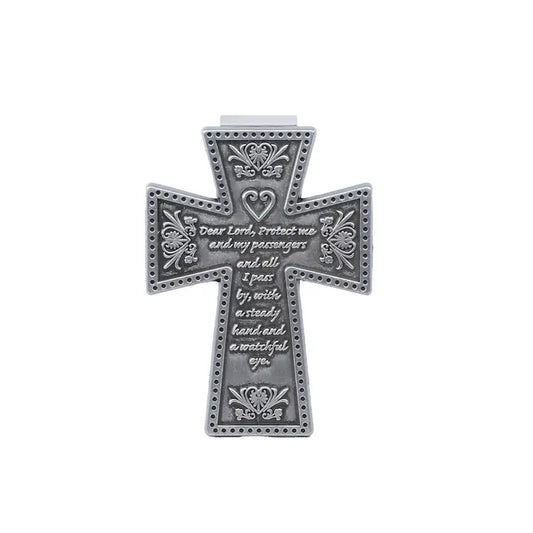 Visor Clip Cross Protect My Passengers