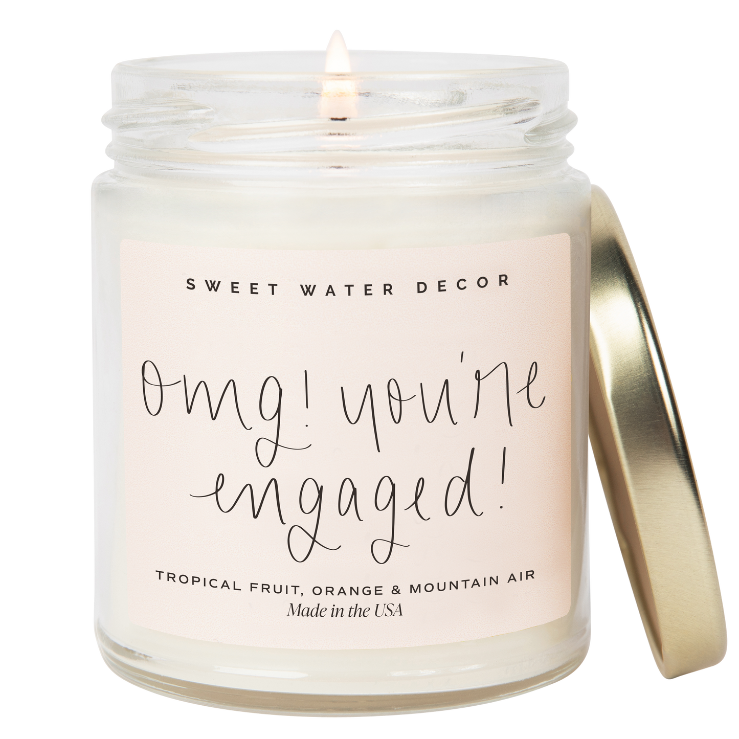 OMG! You're Engaged! Candle | Tropical Fruits & Sugared Citrus
