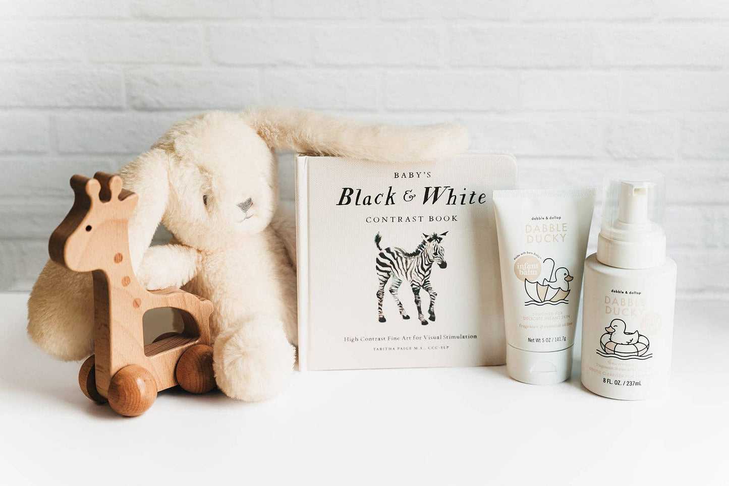 Bea Bunny - Classic Plush Weighted White Bunny Toy