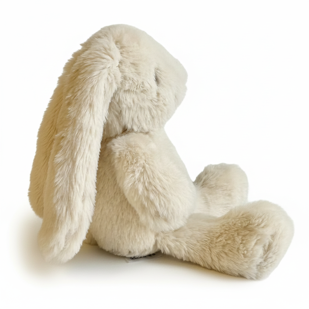 Bea Bunny - Classic Plush Weighted White Bunny Toy