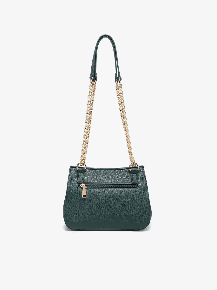 Lottie Twist Lock Crossbody Bag