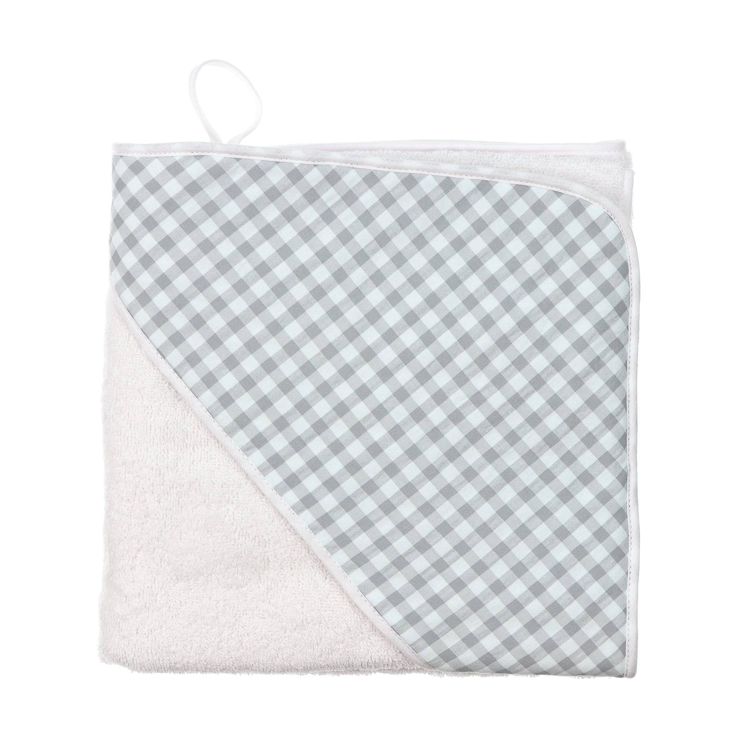 Baby Hooded Bath Towel - 80 x 80: Light Blue