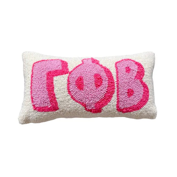 Sorority Hook Pillow