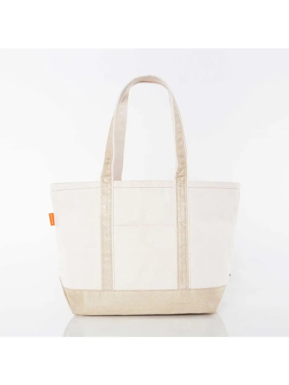 Medium Metallic Classic Tote