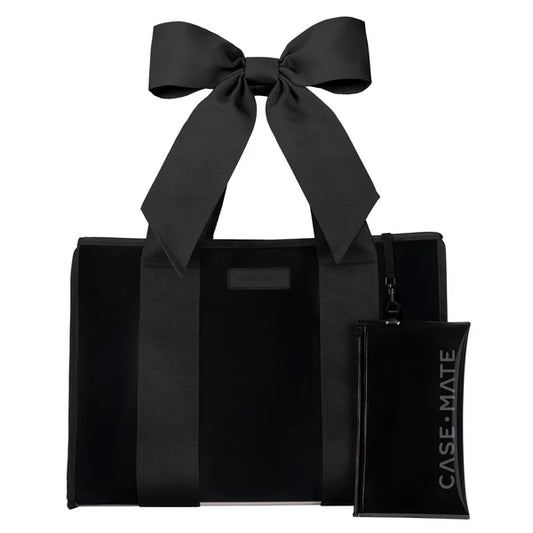 Case-Mate Midnight Bow Jelly Tote