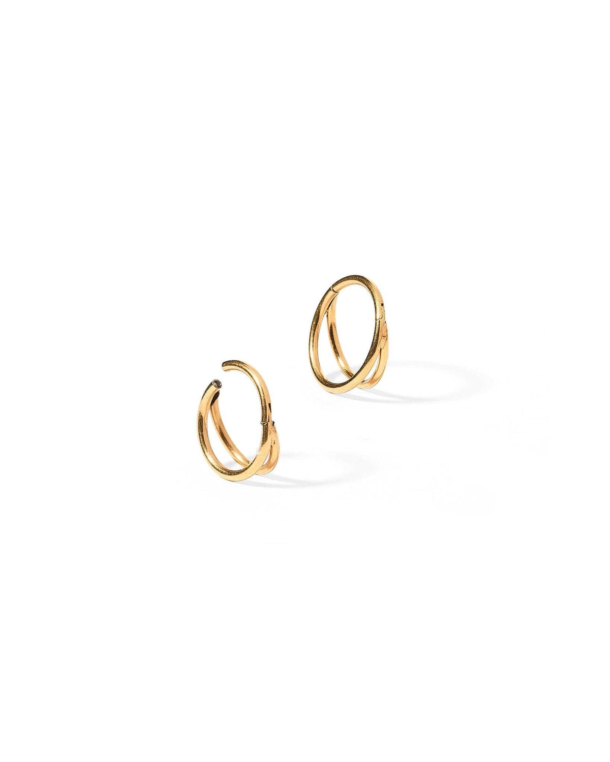 Huggie Earrings - Nylah Gold