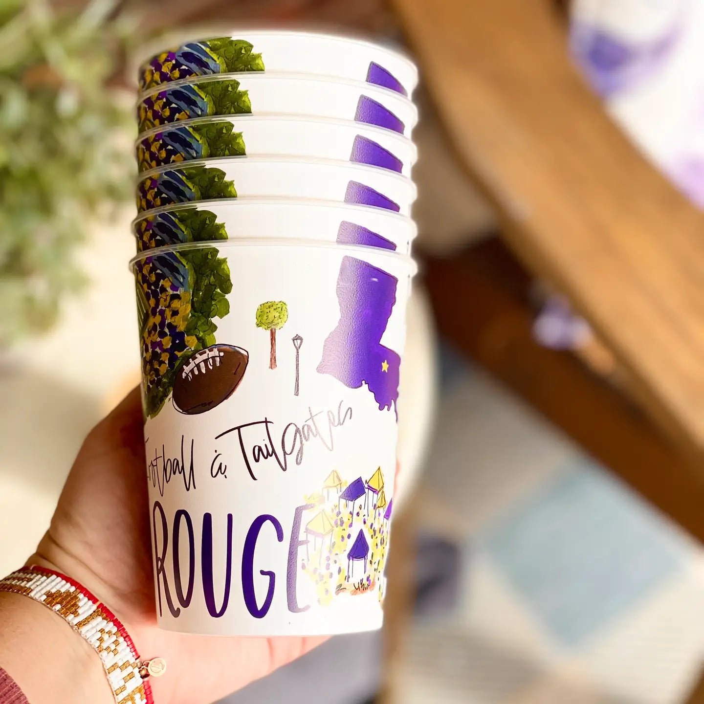 Baton Rouge Reusable Party Cup