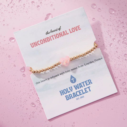 Gold Unconditional Love Holy Water Bracelet