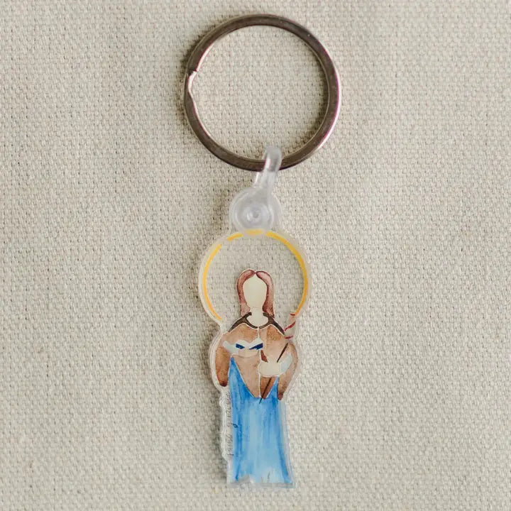 Emily S Pitre Art Acrylic Keychain