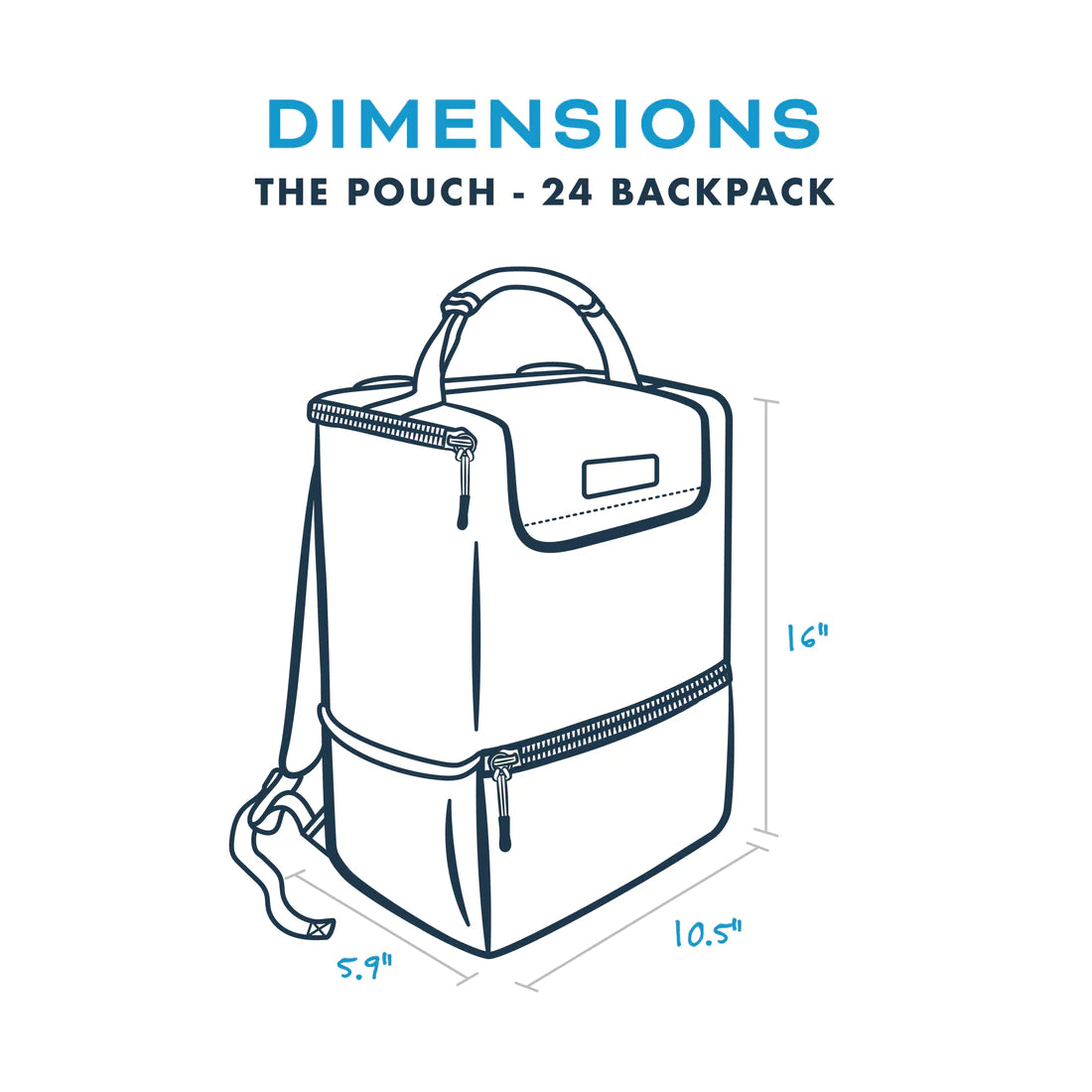 24 Pouch Backpack