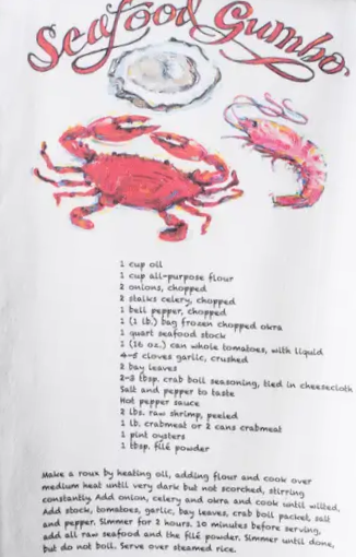 Kitchen Towel - Ca C'est Bon Seafood Gumbo