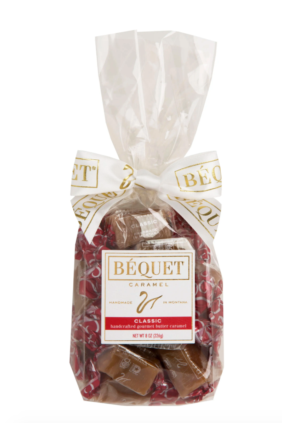 Béquet Gourmet Caramel 8 oz Gift Bag: Celtic Sea Salt