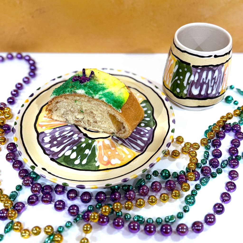 King Cake Plate
