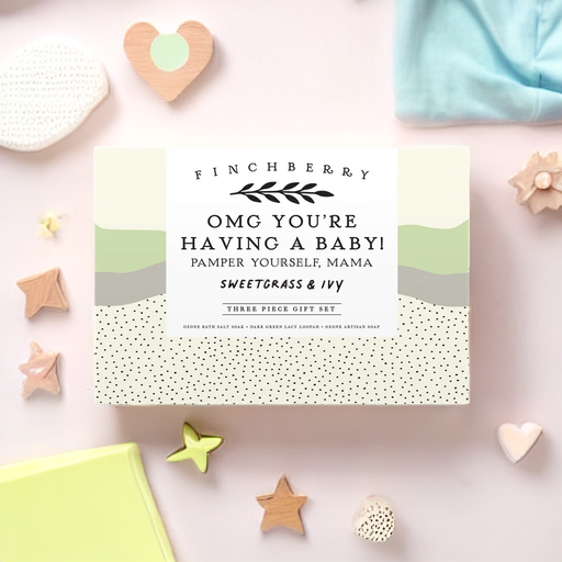 OMG You're Having A Baby 3 
Pc Baby Shower Gift Set for Moms